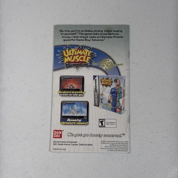 Ultimate Muscle: Legends vs. New Generation - Nintendo GameCube (2003) Tested
